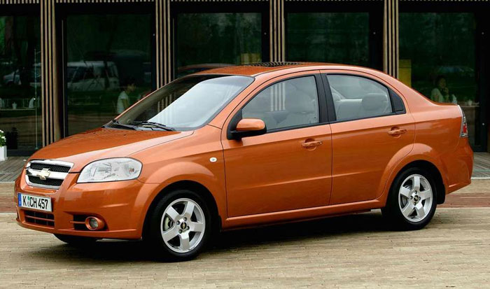 Car rent Chevrolet Aveo in Odessa