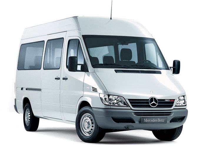 Car rent Mercedes Benz Sprinter in Odessa
