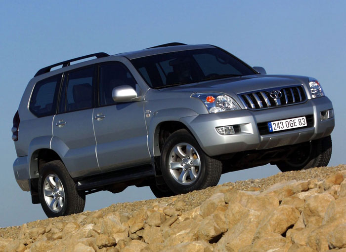 Car rent Toyota Land Cruiser Prado in Odessa
